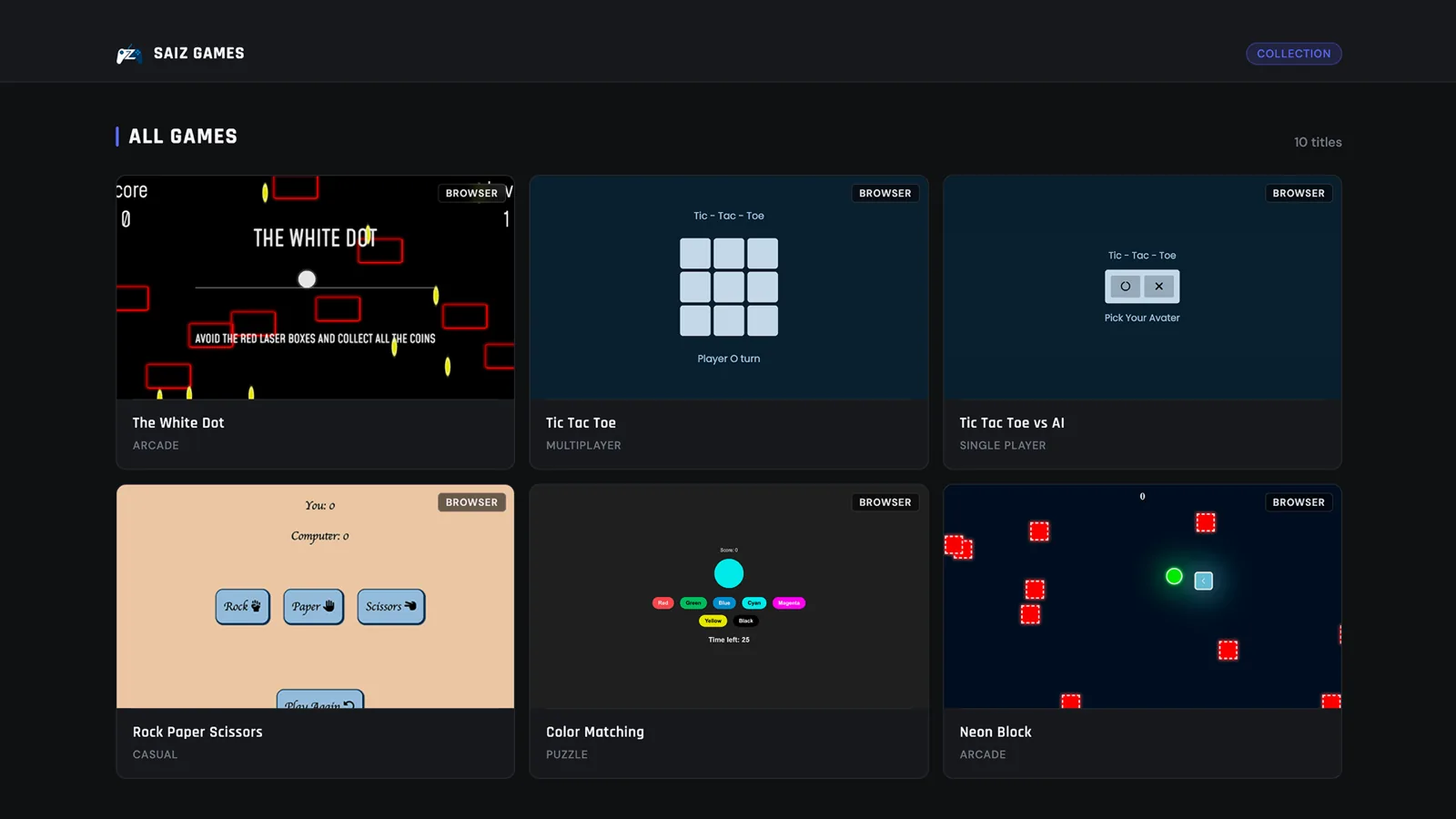 Mini Games Collection preview