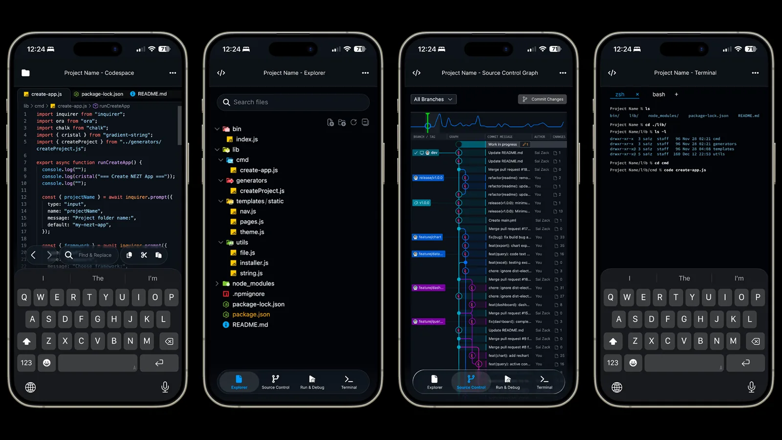 Pocket Dev Env preview